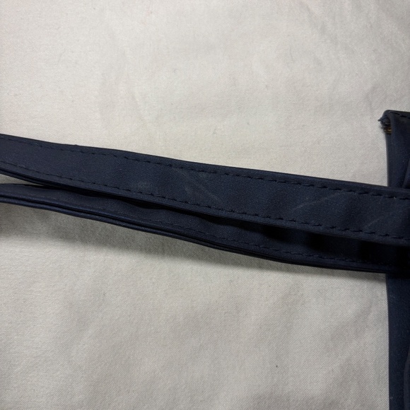 Estée Lauder Tote Handbag Blue Bow Aqua inside bag - Picture 6 of 15